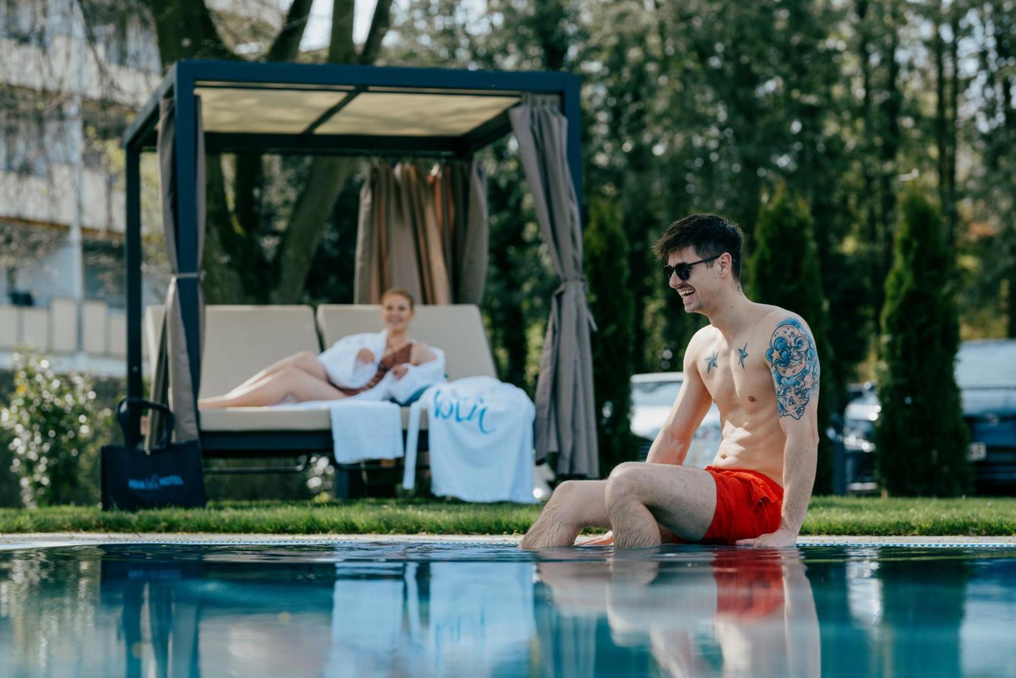 Aqua Blu Hotel Bad Fussing Ngoại thất bức ảnh