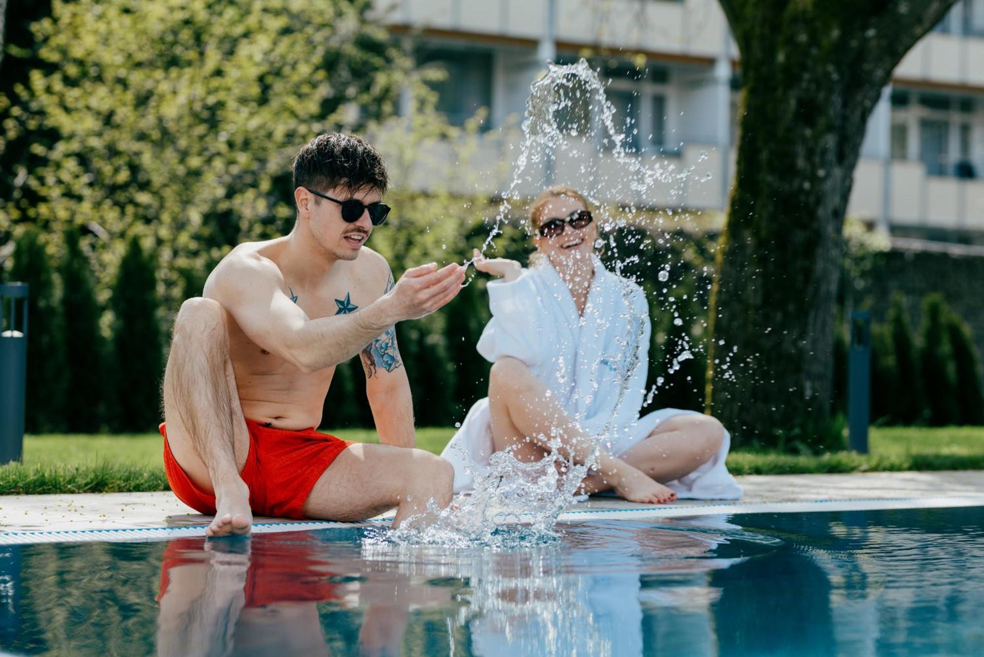 Aqua Blu Hotel Bad Fussing Ngoại thất bức ảnh